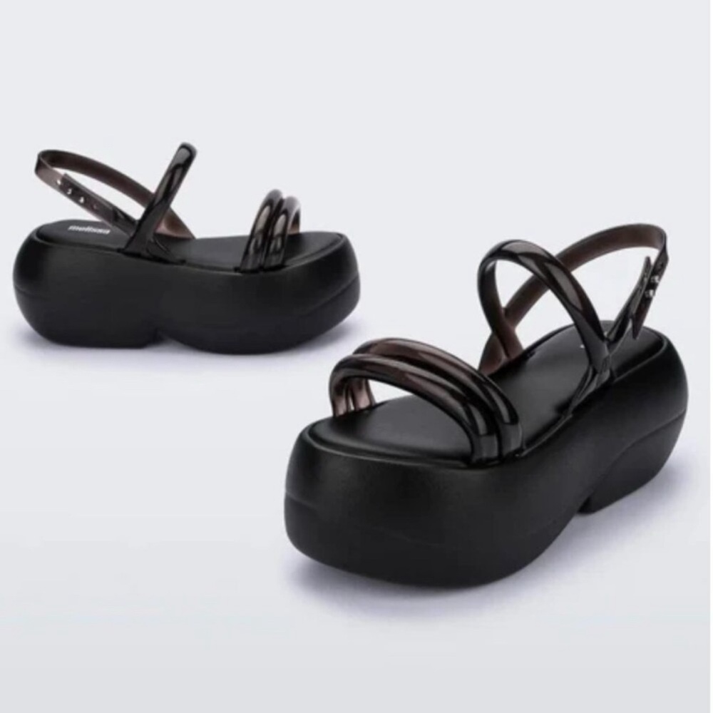 Melissa Jelly Platform Sandals, Airbubble Platform Sandals size 7, never worn